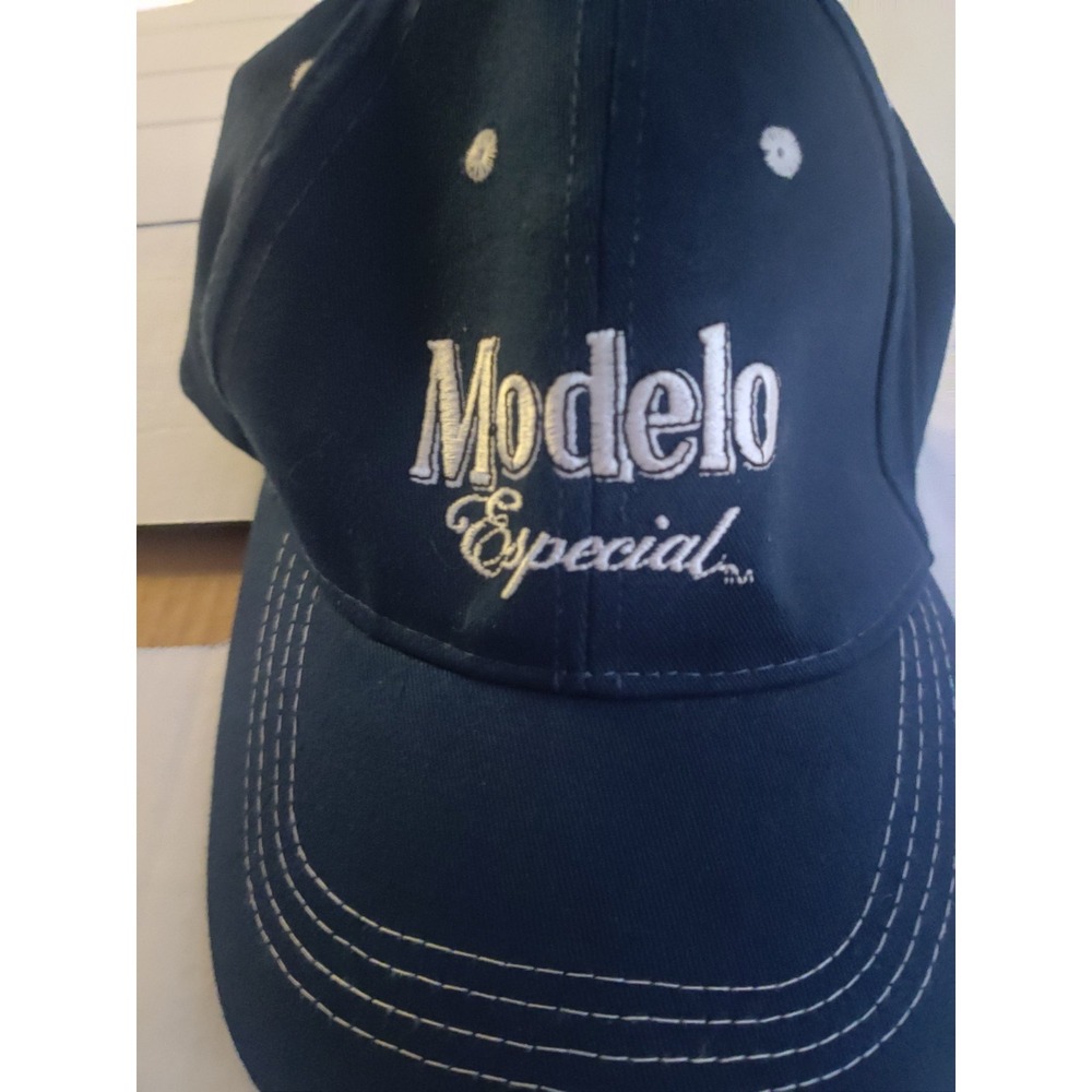 Modelo Especial Navy Blue Baseball‎ Cap Hat Breweriana Theme